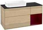 Villeroy und Boch Finion Waschtischunterschrank F692HBPC 120x60,3x50,1cm, Regal