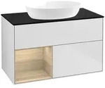 Villeroy und Boch Finion Waschtischunterschrank FA12PCMT 100cm, Abdeckplatte...