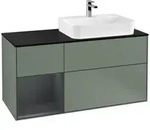 Villeroy und Boch Finion Waschtischunterschrank F392HGGM 120cm, Abdeckplatte...