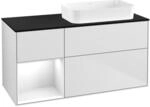Villeroy und Boch Finion Waschtischunterschrank F682GFMT 120x60,3x50,1cm, Regal...