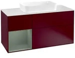Villeroy und Boch Finion Waschtischunterschrank F291GMHB 120cm, Abdeckplatte...