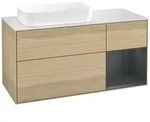 Villeroy und Boch Finion Waschtischunterschrank F281HGPC 120cm, Abdeckplatte...