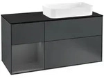 Villeroy und Boch Finion Waschtischunterschrank F272GKHG 120cm, Abdeckplatte...