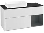 Villeroy und Boch Finion Waschtischunterschrank F692HGMT 120x60,3x50,1cm, Regal