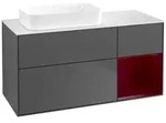 Villeroy und Boch Finion Waschtischunterschrank F691HBGK 120x60,3x50,1cm, Regal