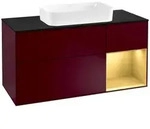 Villeroy und Boch Finion Waschtischunterschrank F302HFHB 120cm, Abdeckplatte...