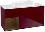 Villeroy und Boch Finion Waschtischunterschrank F701GNHB 120x60,3x50,1cm, Regal...