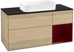 Villeroy und Boch Finion Waschtischunterschrank F712HBPC 120x60,3x50,1cm, Regal