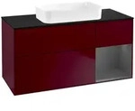 Villeroy und Boch Finion Waschtischunterschrank F712GKHB 120x60,3x50,1cm, Regal
