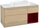 Villeroy und Boch Finion Waschtischunterschrank F711HBPC 120x60,3x50,1cm, Regal