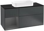 Villeroy und Boch Finion Waschtischunterschrank F292GKHG 120cm, Abdeckplatte...