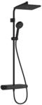 hansgrohe Activera Q Brausesystem 28648670 290x180 mm Brausekopf, 1jet, matt schwarz
