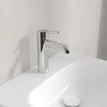 Villeroy und Boch Skyla Waschtischarmatur TVW11600400061 Messing, AquaSmart,...