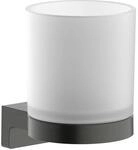 hansgrohe AddStoris S Zahnputzbecher 41769340 Wandmontage, brushed black chrome