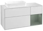 Villeroy und Boch Finion Waschtischunterschrank F281GMMT 120cm, Abdeckplatte...