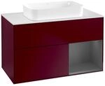 Villeroy und Boch Finion Waschtischunterschrank F661GKHB 100x60,3x50,1cm, Regal