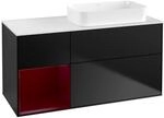Villeroy und Boch Finion Waschtischunterschrank F681HBPD 120x60,3x50,1cm, Regal...