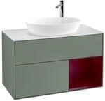 Villeroy und Boch Finion Waschtischunterschrank F901HBGM 100cm, Abdeckplatte...