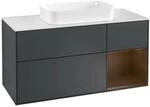 Villeroy und Boch Finion Waschtischunterschrank F301GNHG 120cm, Abdeckplatte...