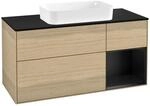Villeroy und Boch Finion Waschtischunterschrank F302PDPC 120cm, Abdeckplatte...