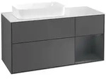 Villeroy und Boch Finion Waschtischunterschrank F281HGGK 120cm, Abdeckplatte...