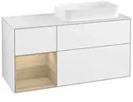 Villeroy und Boch Finion Waschtischunterschrank F271PCGF 120cm, Abdeckplatte...