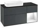 Villeroy und Boch Finion Waschtischunterschrank F282GFHG 120cm, Abdeckplatte...