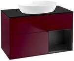 Villeroy und Boch Finion Waschtischunterschrank FA22PDHB 100cm, Abdeckplatte...
