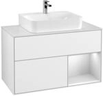 Villeroy und Boch Finion Waschtischunterschrank F121MTGF 100cm, Abdeckplatte...