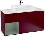 Villeroy und Boch Finion Waschtischunterschrank F411GMHB 120cm, Abdeckplatte...