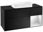 Villeroy und Boch Finion Waschtischunterschrank F302MTPD 120cm, Abdeckplatte...