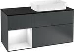 Villeroy und Boch Finion Waschtischunterschrank F272GFHG 120cm, Abdeckplatte...