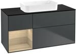 Villeroy und Boch Finion Waschtischunterschrank F702PCHG 120x60,3x50,1cm, Regal...