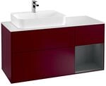 Villeroy und Boch Finion Waschtischunterschrank F401HGHB 120cm, Abdeckplatte...