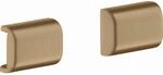 hansgrohe Axor Abdeckung 42871140 f&uuml;r Reling, brushed bronze