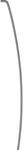 hansgrohe Universalzugstange D4 gebogen 96657820 brushed nickel