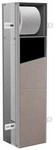 Emco asis plus Unterputz-B&uuml;rstengarnitur-Modul 975611017 110 17, T&uuml;ranschlag