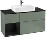 Villeroy und Boch Finion Waschtischunterschrank F412PDGM 120cm, Abdeckplatte...
