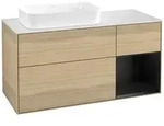 Villeroy und Boch Finion Waschtischunterschrank F281PDPC 120cm, Abdeckplatte...
