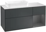 Villeroy und Boch Finion Waschtischunterschrank F281GKHG 120cm, Abdeckplatte...