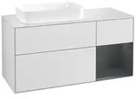 Villeroy und Boch Finion Waschtischunterschrank F691HGMT 120x60,3x50,1cm, Regal