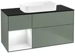 Villeroy und Boch Finion Waschtischunterschrank F702GFGM 120x60,3x50,1cm, Regal...