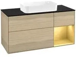 Villeroy und Boch Finion Waschtischunterschrank F712HFPC 120x60,3x50,1cm, Regal