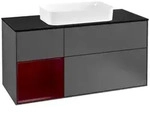 Villeroy und Boch Finion Waschtischunterschrank F292HBGK 120cm, Abdeckplatte...