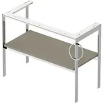 Duravit White Tulip Waschtisch-Konsole WT4544R9292 98,4 x 45 cm, Steingrau
