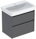 Geberit Renova Plan Waschtisch-Set 504037JK1 mit Unterschrank, Korpus/Front...