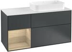 Villeroy und Boch Finion Waschtischunterschrank F271PCHG 120cm, Abdeckplatte...