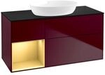 Villeroy und Boch Finion Waschtischunterschrank FA62HFHB 120cm, Abdeckplatte...
