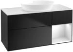 Villeroy und Boch Finion Waschtischunterschrank FA71MTPD 120cm, Abdeckplatte...