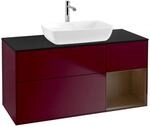 Villeroy und Boch Finion Waschtischunterschrank F832GNHB 120cm, Abdeckplatte...